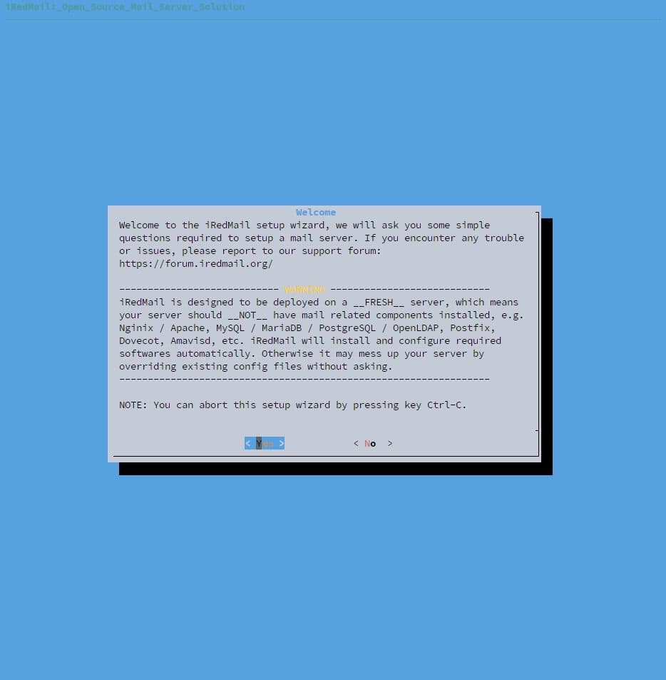 1 - iRedMail