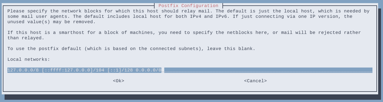 Postfix 8