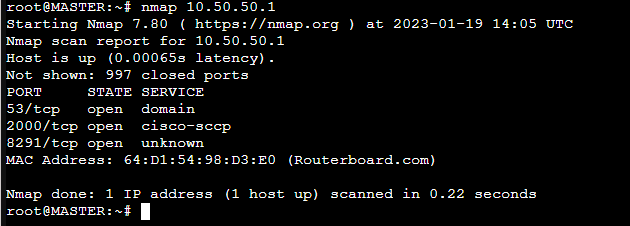 Debian Nmap