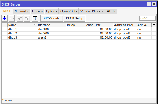 DHCP Server Verifikasi