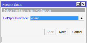 Hotspot Interface