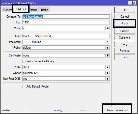 Connect VPN